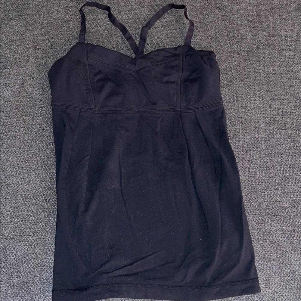 Lululemon Black Workout Tank